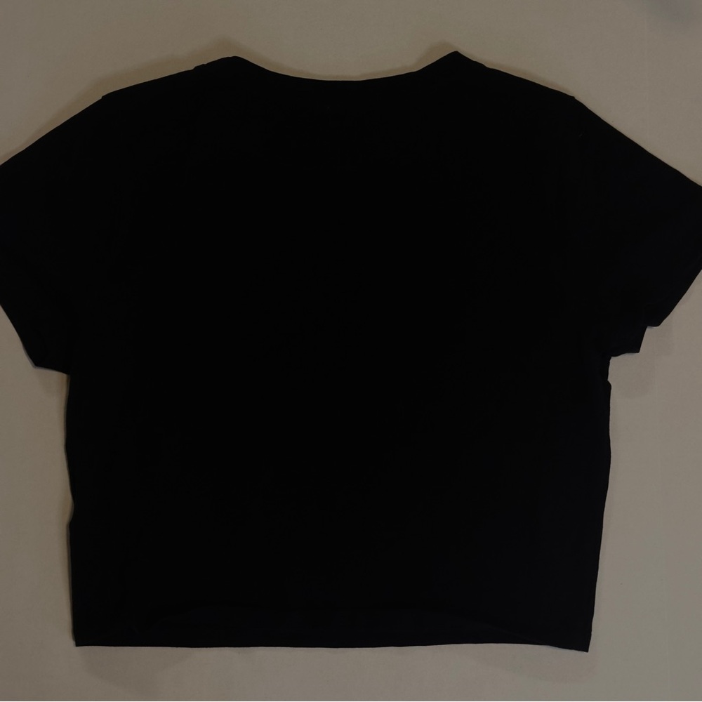 Fashion Nova| crop top tee| Black - Picture 4 of 7